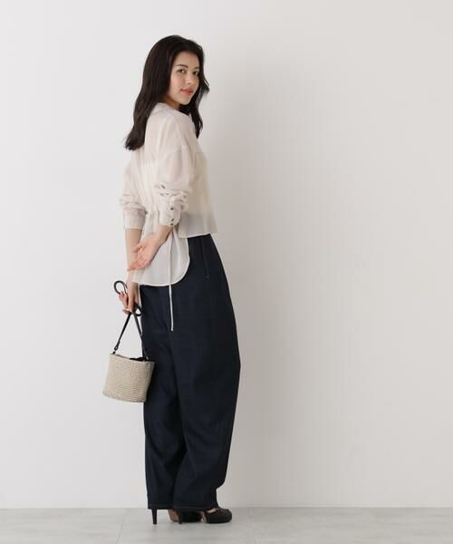 PINKY & DIANNE / ピンキーアンドダイアン シャツ・ブラウス | シアーシャツ | 詳細14