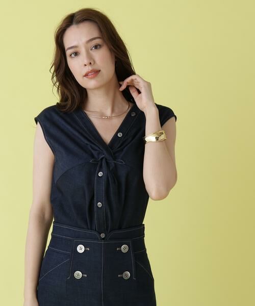 PINKY & DIANNE / ピンキーアンドダイアン シャツ・ブラウス | フロントクロスブラウス | 詳細3