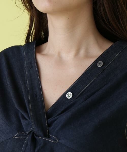 PINKY & DIANNE / ピンキーアンドダイアン シャツ・ブラウス | フロントクロスブラウス | 詳細9