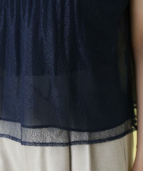 PINKY & DIANNE / ピンキーアンドダイアン シャツ・ブラウス | レースプリーツブラウス | 詳細11