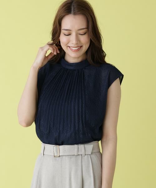 PINKY & DIANNE / ピンキーアンドダイアン シャツ・ブラウス | レースプリーツブラウス | 詳細3