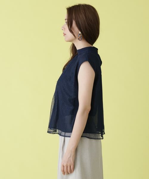 PINKY & DIANNE / ピンキーアンドダイアン シャツ・ブラウス | レースプリーツブラウス | 詳細7