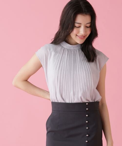 PINKY & DIANNE / ピンキーアンドダイアン シャツ・ブラウス | レースプリーツブラウス | 詳細15