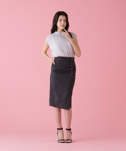 PINKY & DIANNE / ピンキーアンドダイアン シャツ・ブラウス | レースプリーツブラウス | 詳細17