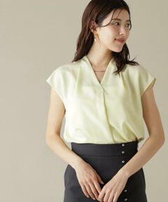 PINKY & DIANNE / ピンキーアンドダイアン シャツ・ブラウス | チョーカー付きＶネックブラウス