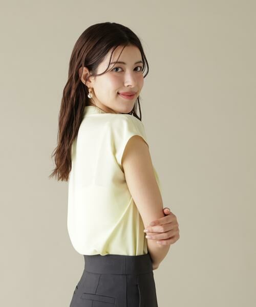 PINKY & DIANNE / ピンキーアンドダイアン シャツ・ブラウス | チョーカー付きＶネックブラウス | 詳細2