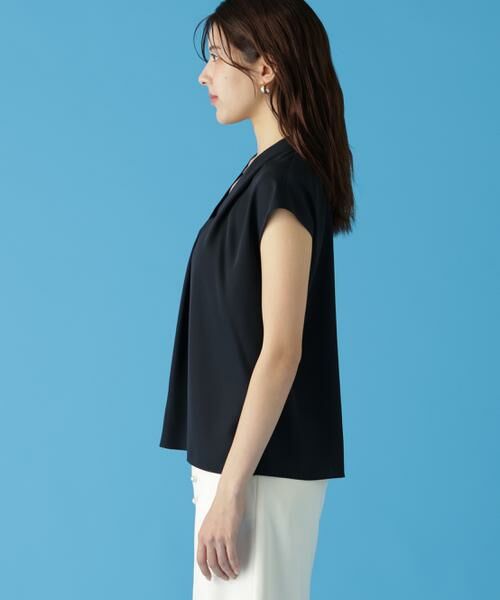 PINKY & DIANNE / ピンキーアンドダイアン シャツ・ブラウス | チョーカー付きＶネックブラウス | 詳細9