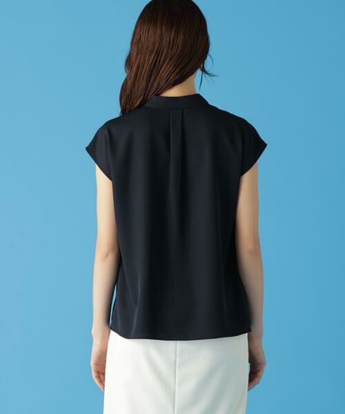 PINKY & DIANNE / ピンキーアンドダイアン シャツ・ブラウス | チョーカー付きＶネックブラウス | 詳細10