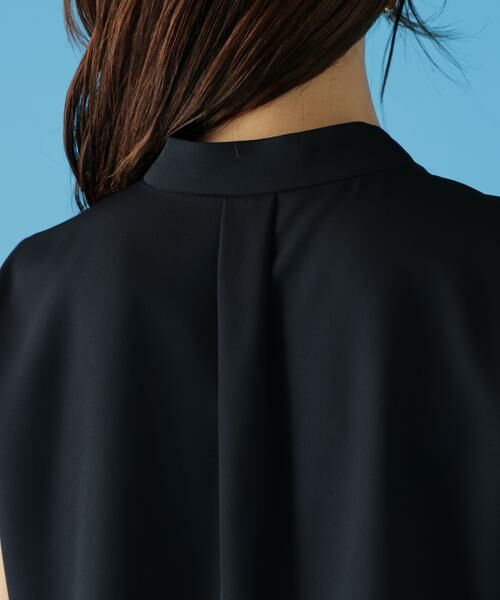 PINKY & DIANNE / ピンキーアンドダイアン シャツ・ブラウス | チョーカー付きＶネックブラウス | 詳細13