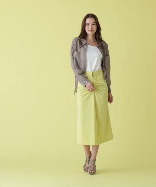 PINKY & DIANNE / ピンキーアンドダイアン スカート | ジップキャザースカート | 詳細5