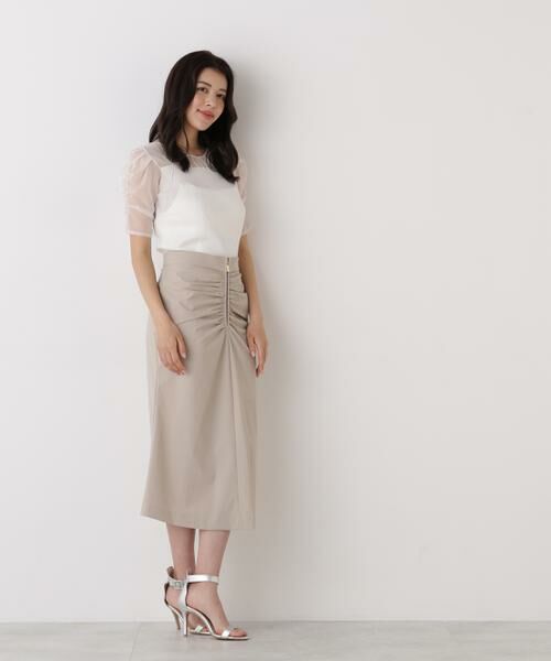 PINKY & DIANNE / ピンキーアンドダイアン スカート | ジップキャザースカート | 詳細20