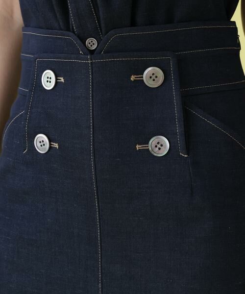 PINKY & DIANNE / ピンキーアンドダイアン スカート | ボタンアクセントスカート | 詳細10