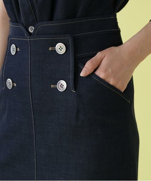 PINKY & DIANNE / ピンキーアンドダイアン スカート | ボタンアクセントスカート | 詳細11