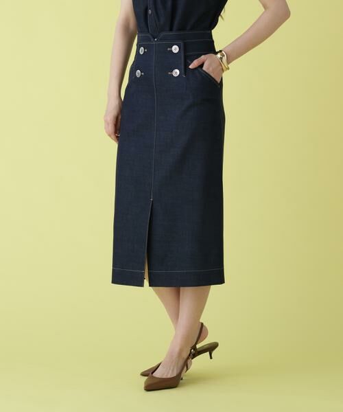 PINKY & DIANNE / ピンキーアンドダイアン スカート | ボタンアクセントスカート | 詳細2