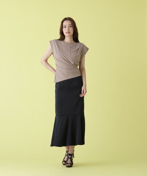 PINKY & DIANNE / ピンキーアンドダイアン スカート | ヴィンテージサテンマーメイドスカート | 詳細4