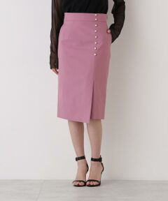 PINKY & DIANNE / ピンキーアンドダイアン スカート | シルバーボタンスカート