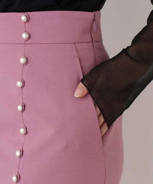 PINKY & DIANNE / ピンキーアンドダイアン スカート | シルバーボタンスカート | 詳細16
