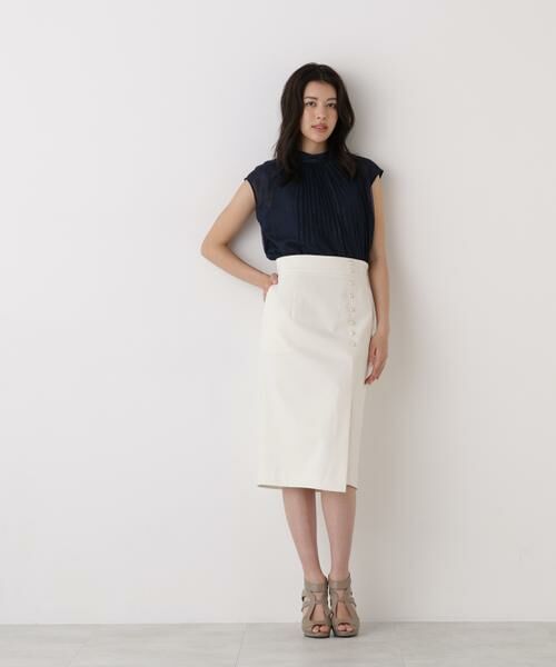 PINKY & DIANNE / ピンキーアンドダイアン スカート | シルバーボタンスカート | 詳細23