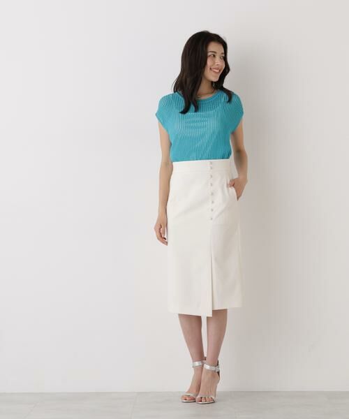 PINKY & DIANNE / ピンキーアンドダイアン スカート | シルバーボタンスカート | 詳細24