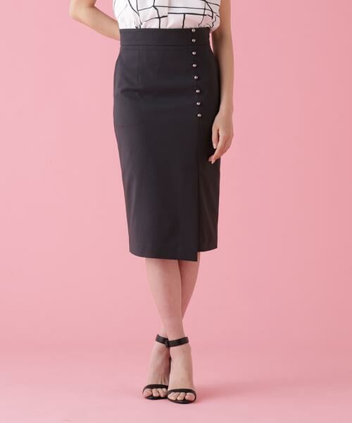 PINKY & DIANNE / ピンキーアンドダイアン スカート | シルバーボタンスカート | 詳細27