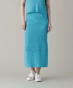 PINKY & DIANNE / ピンキーアンドダイアン スカート | メッシュニットスカート