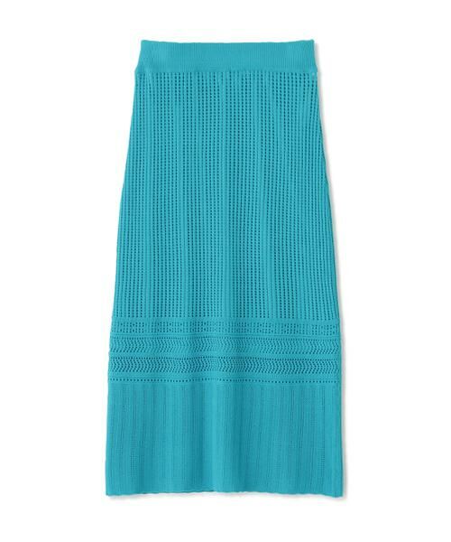 PINKY & DIANNE / ピンキーアンドダイアン スカート | メッシュニットスカート | 詳細13