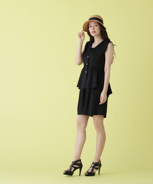 PINKY & DIANNE / ピンキーアンドダイアン パンツ | スラブツイルショートパンツ | 詳細7