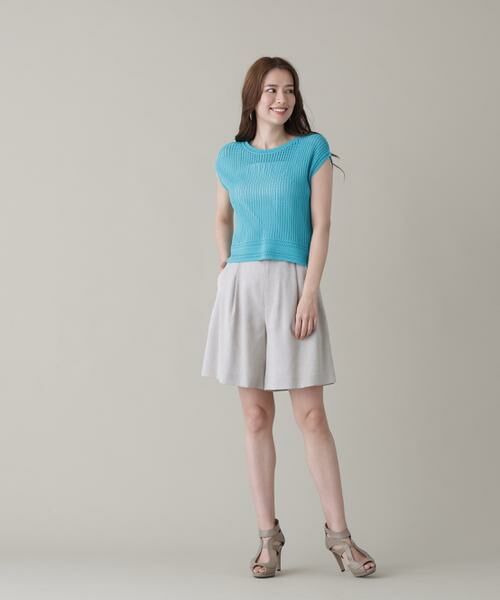 PINKY & DIANNE / ピンキーアンドダイアン パンツ | スラブツイルショートパンツ | 詳細15