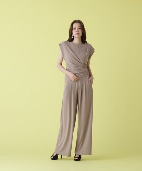 PINKY & DIANNE / ピンキーアンドダイアン パンツ | マットポンチフレアパンツ | 詳細4