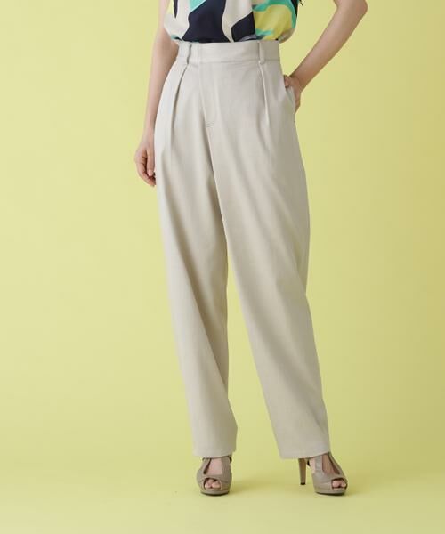 PINKY & DIANNE / ピンキーアンドダイアン パンツ | ラップパンツ(ベージュ)