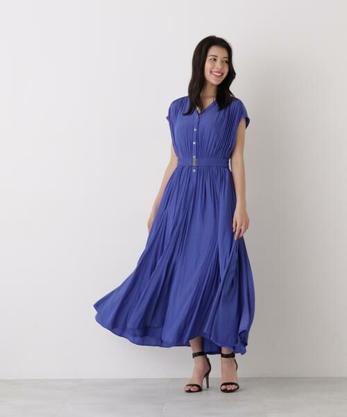 PINKY & DIANNE / ピンキーアンドダイアン ミニ丈・ひざ丈ワンピース | カッセンロングフレアワンピース | 詳細4