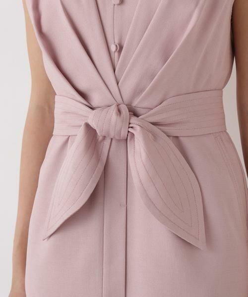 PINKY & DIANNE / ピンキーアンドダイアン ミニ丈・ひざ丈ワンピース | ウエストタックワンピース | 詳細10