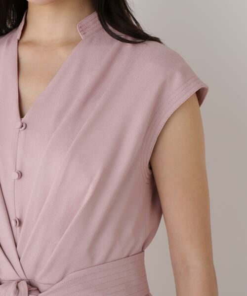 PINKY & DIANNE / ピンキーアンドダイアン ミニ丈・ひざ丈ワンピース | ウエストタックワンピース | 詳細11