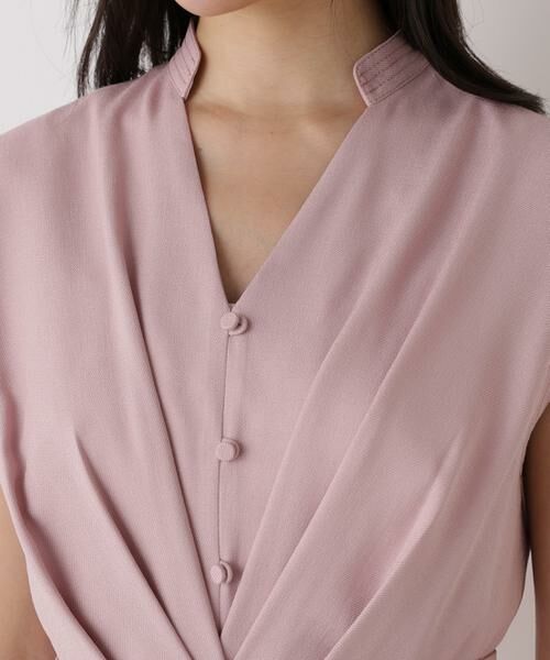 PINKY & DIANNE / ピンキーアンドダイアン ミニ丈・ひざ丈ワンピース | ウエストタックワンピース | 詳細9