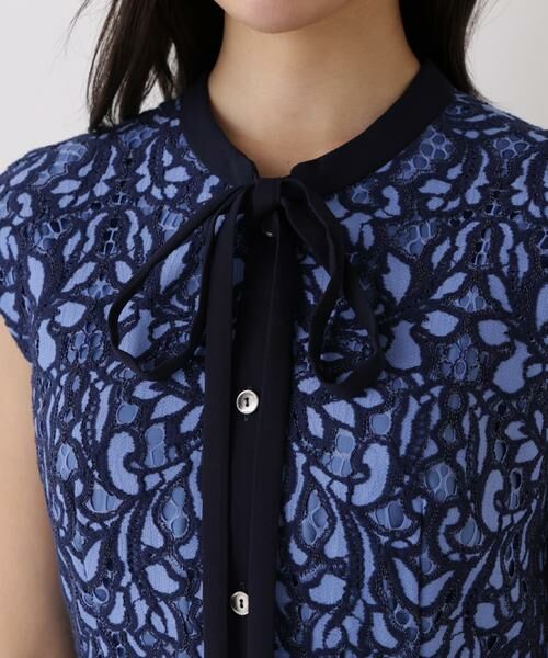 PINKY & DIANNE / ピンキーアンドダイアン ミニ丈・ひざ丈ワンピース | バックマーメイドレースワンピース | 詳細7