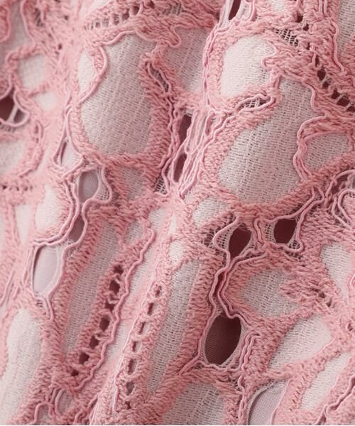 PINKY & DIANNE / ピンキーアンドダイアン ミニ丈・ひざ丈ワンピース | バックマーメイドレースワンピース | 詳細18