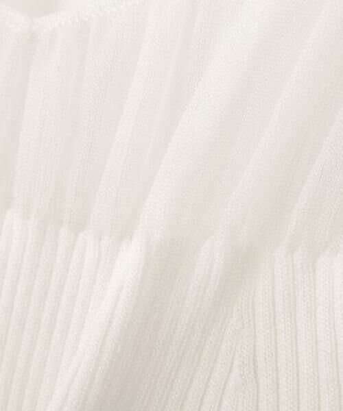 PINKY & DIANNE / ピンキーアンドダイアン ニット・セーター | ラメニットシアーコンビプルオーバー | 詳細18