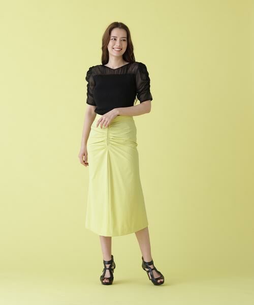 PINKY & DIANNE / ピンキーアンドダイアン ニット・セーター | ラメニットシアーコンビプルオーバー | 詳細22