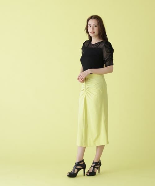 PINKY & DIANNE / ピンキーアンドダイアン ニット・セーター | ラメニットシアーコンビプルオーバー | 詳細23