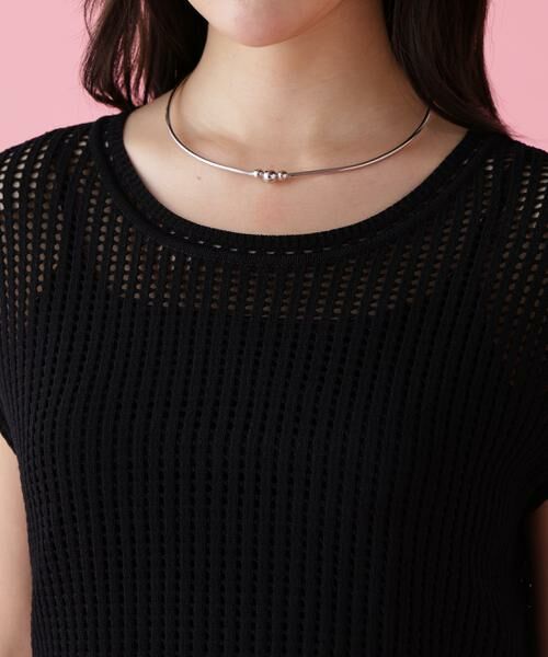PINKY & DIANNE / ピンキーアンドダイアン ニット・セーター | メッシュニットプルオーバー | 詳細8