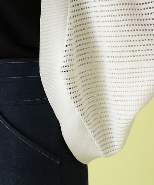 PINKY & DIANNE / ピンキーアンドダイアン カーディガン・ボレロ | メッシュニットカーディガン | 詳細11