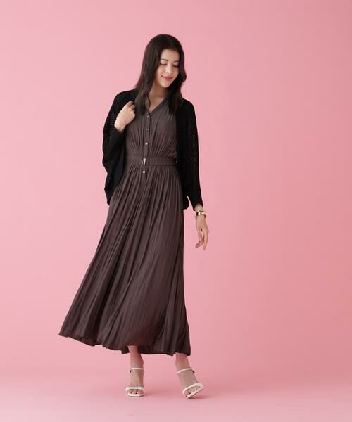 PINKY & DIANNE / ピンキーアンドダイアン カーディガン・ボレロ | メッシュニットカーディガン | 詳細18