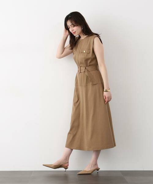 PINKY & DIANNE / ピンキーアンドダイアン ミニ丈・ひざ丈ワンピース | ［追加生産予約］フロントファスナーデニムワンピース | 詳細19