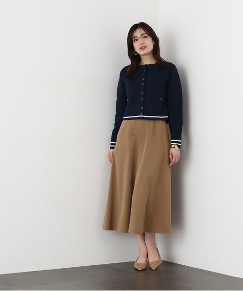 PINKY & DIANNE / ピンキーアンドダイアン ミニ丈・ひざ丈ワンピース | ［追加生産予約］フロントファスナーデニムワンピース | 詳細22