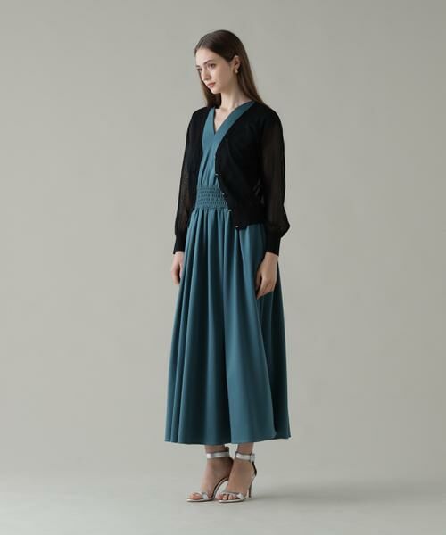 PINKY & DIANNE / ピンキーアンドダイアン カーディガン・ボレロ | シアーニットカーディガン | 詳細13