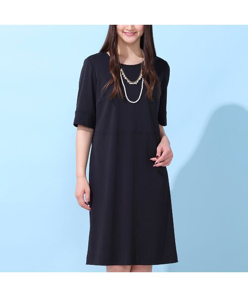 セール ジョイクールポンチ ｉラインワンピース ミニ丈 ひざ丈ワンピース Pisano ピサーノ ファッション通販 タカシマヤファッションスクエア