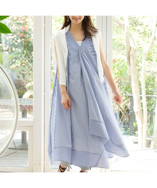 レディース服 ピサーノPISANOチェックワンピースLサイズ - 通販 - csa