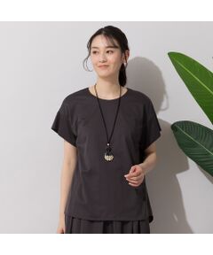 PISANO / ピサーノ カットソー | 後ろタック・袖切り替えカットソー