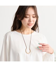 PISANO / ピサーノ ネックレス・ペンダント・チョーカー | Ｕ字型モチーフコードネックレス