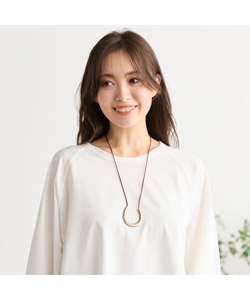 PISANO / ピサーノ ネックレス・ペンダント・チョーカー | Ｕ字型モチーフコードネックレス | 詳細3